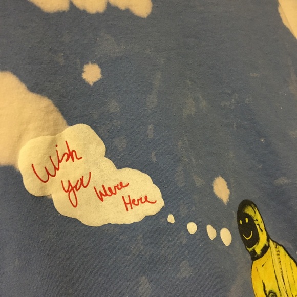 Travis Scott Astro World “Wish you were here” Shirt - Picture 3 of 6